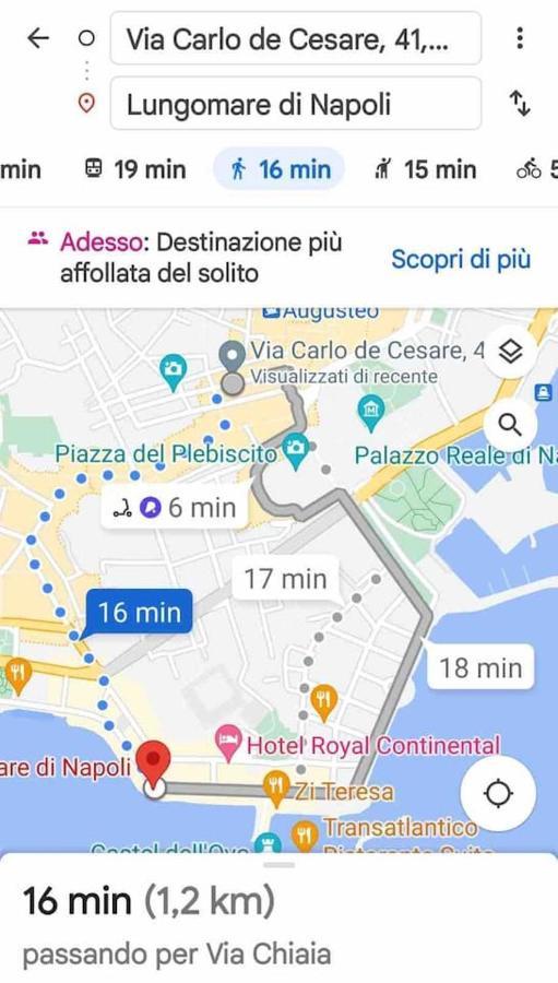 Traversa Toledo, Intero Appartamento Al Plebiscito Naples Exterior photo